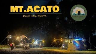 MT.ACATO CAMPSITE | Family Camping | Tree planting | Rainy | Hyundai Kona | Benguet | PH