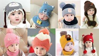 Noolen baby cap woolen design | baby cap | baby woolen cap | woolen baby cap | baby topi design