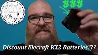 Making Elecraft KX2 batteries for half the cost