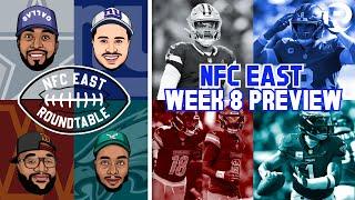 NFC East Roundtable | NFL Week 8 Preview