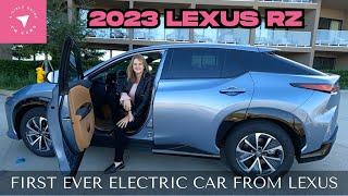 Meet the RZ 450e: First Ever Electric Car From Lexus!