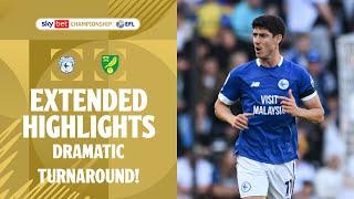 LOOK AT THE SCENES! | Cardiff City v Norwich City extended highlights