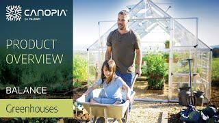 Balance DIY Polycarbonate Greenhouse Kit 10' Series | Canopia by Palram
