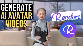 How to Create Stunning 3D AI Avatars in Minutes with Rendora.ai