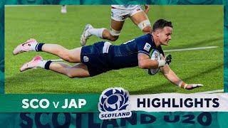 HIGHLIGHTS | Scotland v Japan | World Rugby U20 World Trophy 2024