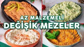 Bu Az Malzemeli 6 Değişik Mezeyle Ufkunuz Genişleyecek! / Meze Tarifleri