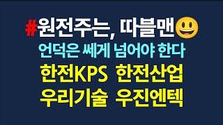 원전주는 따블맨_차트의 모양이 같으면, 매매법도 같다_6월19일