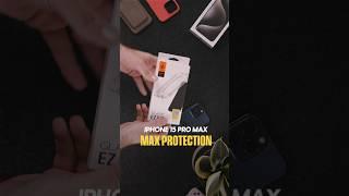 The BEST Screen Protector for the iPhone 15 Pro Max! #apple #iphone15promax #spigen