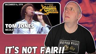 Producer Reacts To Tom Jones - Medley (The Midnight Special 1974) || Now This Isn't Even Fair!! 