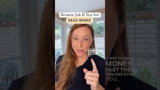 This is The EASIEST Side Hustle If You're DEAD BROKE‍#sidehustle