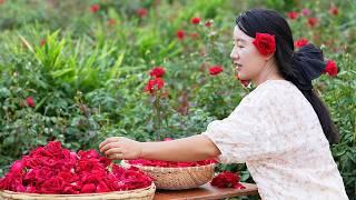 Rose Black Tea | When Yunnan dark red roses meet Wuyi Mountain. [Shendan]