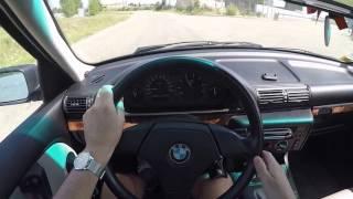 392 000 KM BMW 316 i compact e36 YOUNGTIMER first hand POV test drive HD