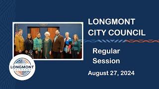 City Council Regular Session 08/27/24