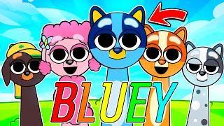 Sprunki but it's THE BLUEY SHOW!