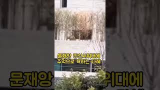 문재인 양산사저 시위대에게 주먹으로 욕하는 김정숙여사 따님 문다혜 ㅋㅋㅋㅋㅋㅋㅋ #shorts