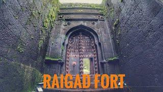 Raigad Fort | Complete Walking Trail | Base to Mahadarwaja | Monsoon Solo trek | Timewarp