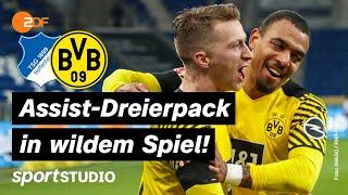 TSG Hoffenheim – Borussia Dortmund Highlights | Bundesliga, 20. Spieltag 2021/22 | sportstudio