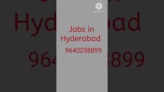 Jobs in Hyderabad #hyderabad #hyderabadjobs #telangana #telugu #trending #viral #shorts #shortvideo