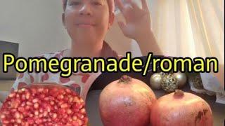 HOW TO PEEL POMEGRANADE/ROMAN/GRANADA