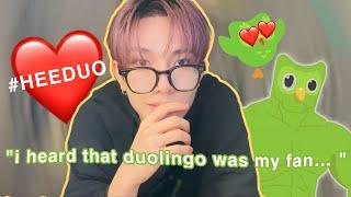 HEESEUNG and DUOLINGO love story (heeduo is REAL)