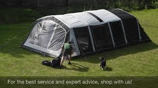 Outdoor Revolution OZone 6.0 XTR Safari Tent Pitching & Packing Video