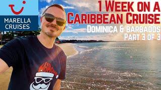 1 Week Cruising the Caribbean onboard Marella Voyager (part 3 of 3: Dominica, Barbados, flight home)