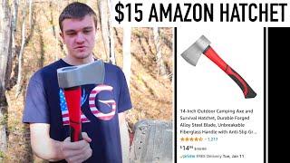 we bought a $15 hatchet on amazon