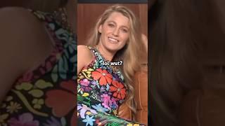 Blake Lively’s Very Weird Interview