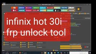 infinix hot 30i frp unlock tool