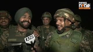 Indian Army Jawan at LoC sings a song to extend Diwali wishes to countrymen | News9