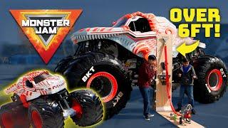 Part Robot? Part Dinosaur? Meet the Newest Monster Jam Truck! / Revved Up Special Truck Reveal