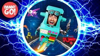 “Robot Energy!” Toy Factory Adventure  ️HYPERSPEED REMIX️/// Danny Go! Songs for Kids