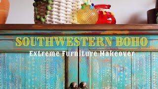 Create A Unique Southwest Boho Furniture Makeover