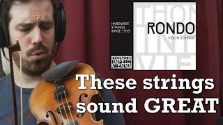 Thomastik Infeld Rondo Strings Review and Shootout vs T.I.