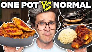 Are One Pot Meals ACTUALLY Better? (Taste Test)