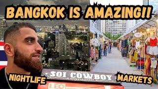 Bangkok is AMAZING!!   Bangkok vlog, nightlife, street food, rooftop bars- Sukhumvit Thailand 2023