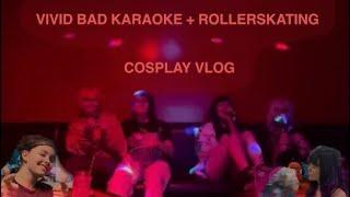 VBS ROLLERSKATING + KARAOKE COSPLAY VLOG