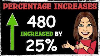 Percentage Increases | Maths with Mrs. B