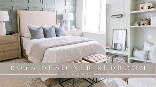 Designer Bedroom Reveal | Finished Our Basement!