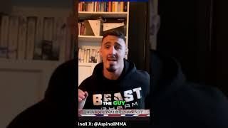 Aspinall knew Jones wouldn't fight l "I'll Retire Him" #ufc #jonjones #Duck #goat #tomaspinall