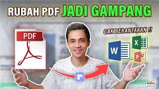 Cara Merubah PDF ke Word/Excel/PPT agar Tidak Berantakan | dengan PDFelement