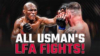 All KAMARU USMAN's LFA Knockouts| LFA Fights