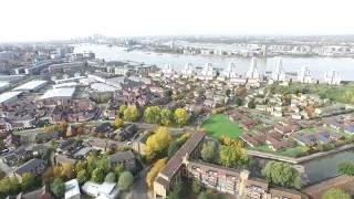 Dji phantom 3 advanced footage 4k visuals (Thamesmead)