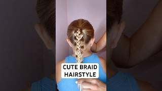 CUTE BRAID HAIRSTYLE | Audrey and Victoria #hairstyle PRODUCTS USED IN DESCRIPTION ⬇️