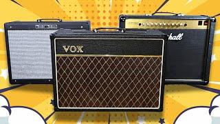 VOX VS FENDER VS MARSHALL: AC15c1 Vs Hot Rod deluxe Vs JCM 900