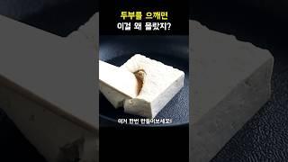 두부 있으세요? 빨리 꺼내세요~ #간단요리