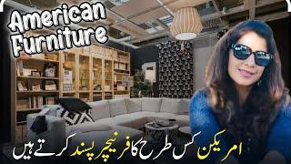 American Homes and Decor inside with IKEA|  Swedish  Furniture Showroom امریکہ کے گھر اور فرنیچر 