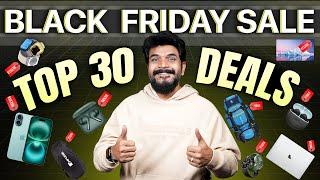 TOP 30 Plus Deals in Black Friday Sales On Amazon & Flipkart 2024 || in Telugu ||