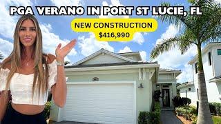 PGA VERANO - New Construction Under $420,000 | Port St. Lucie - Caroline Model