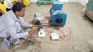 Make Free Energy Generator 220v With 15kw Alternator And Motor Flywheel Free Electricity Generator